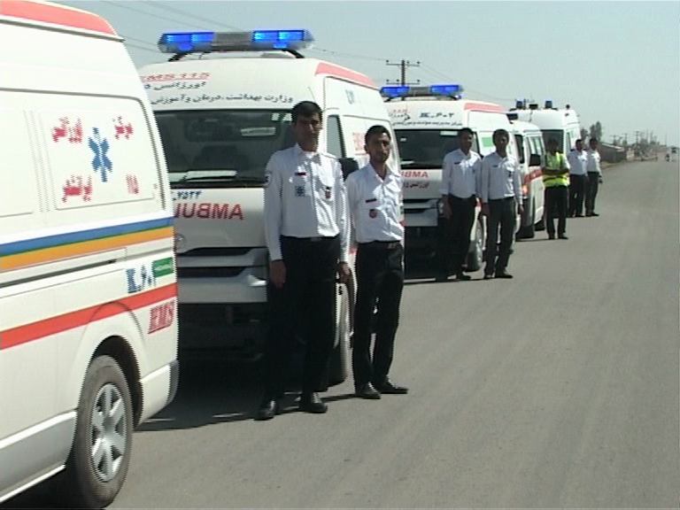 افزایش آمبولانس های دانشکده علوم پزشکی ایرانشهر