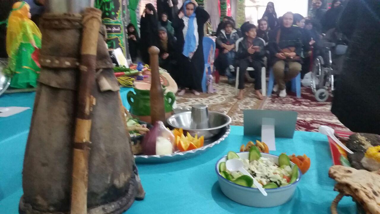 جشنواره غذاهای سنتی ایرانی، بومی و محلی در زینبیه دهدشت
