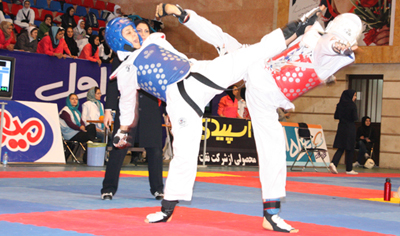 جدال تکواندوکاران مدعی در مسابقات آزاد کشوری