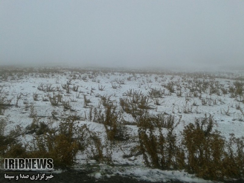 بارش برف پاییزی در آذربایجان غربی بارش برف پاییزی در آذربایجان غربی