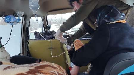 تولد نوزاد عجول تربتی در آمبولانس