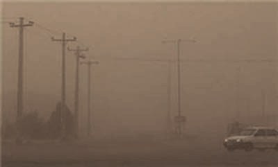 افزایش غلظت ریزگردها در ریگان