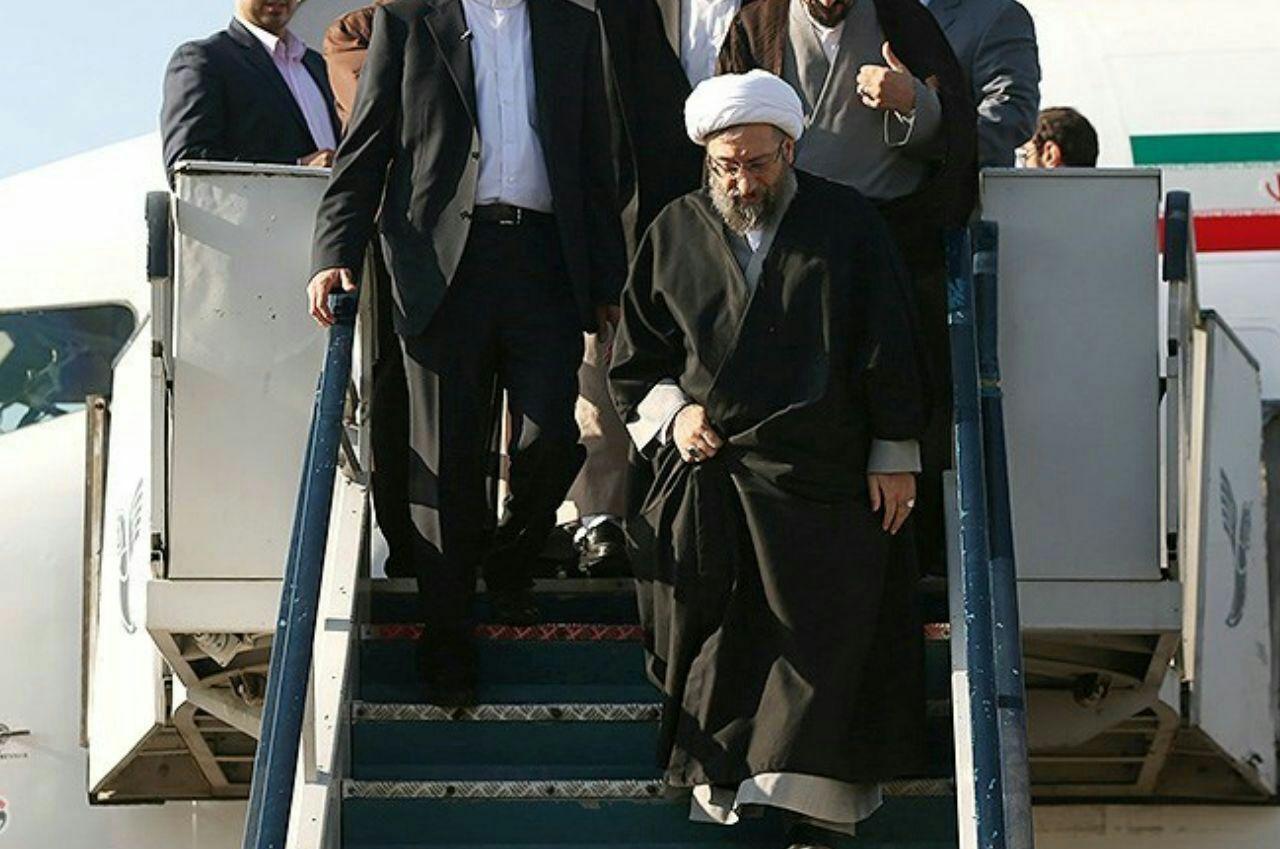 رئیس قوه قضائیه وارد ایلام شد