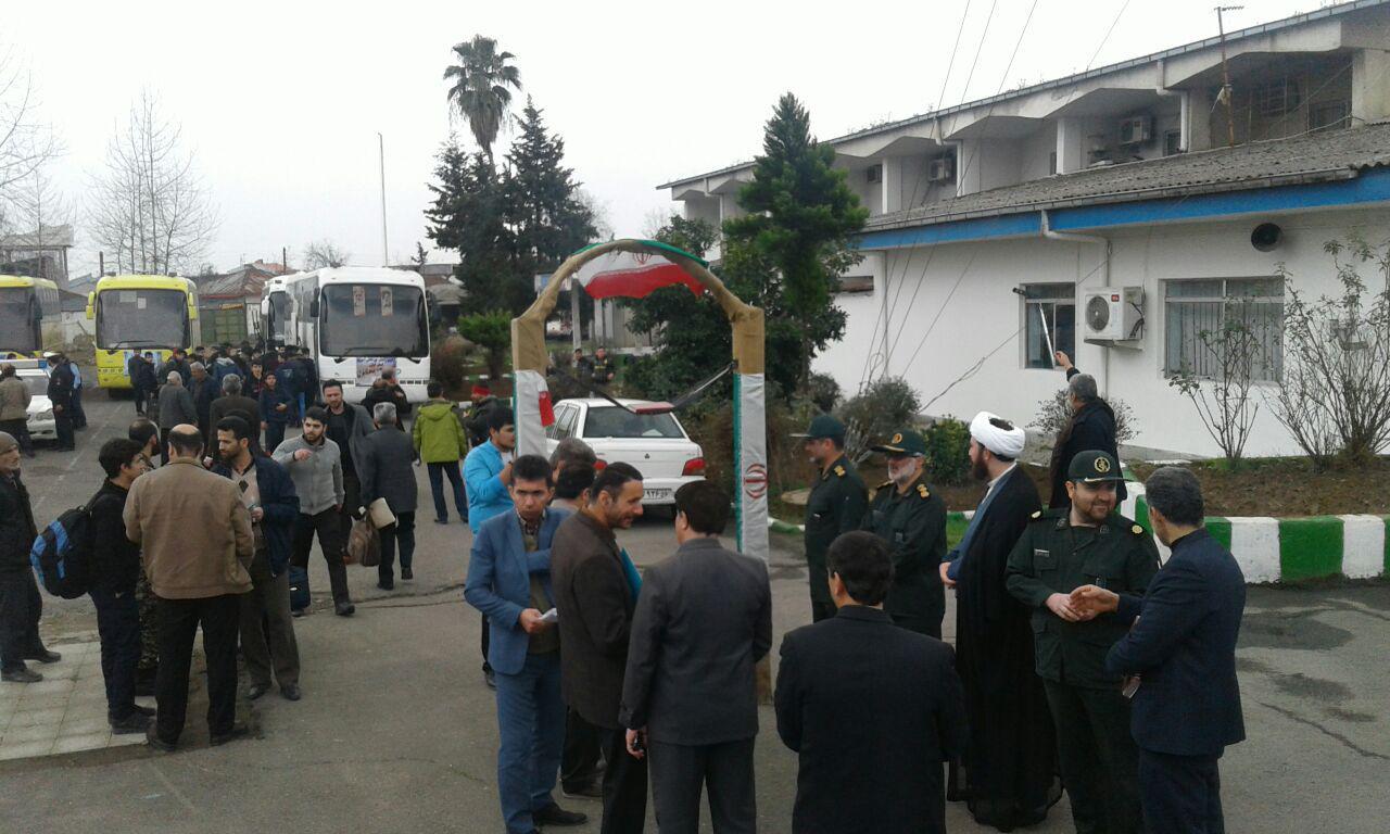 اعزام کاروان راهیان نور دانش آموزی سه شهرستان اعزام کاروان راهیان نور دانش آموزی سه شهرستان