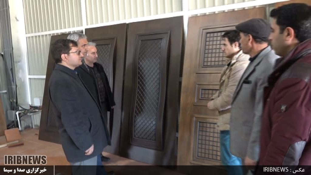 راه اندازی کارخانه تولید دربهای ضد سرقت در نمین 