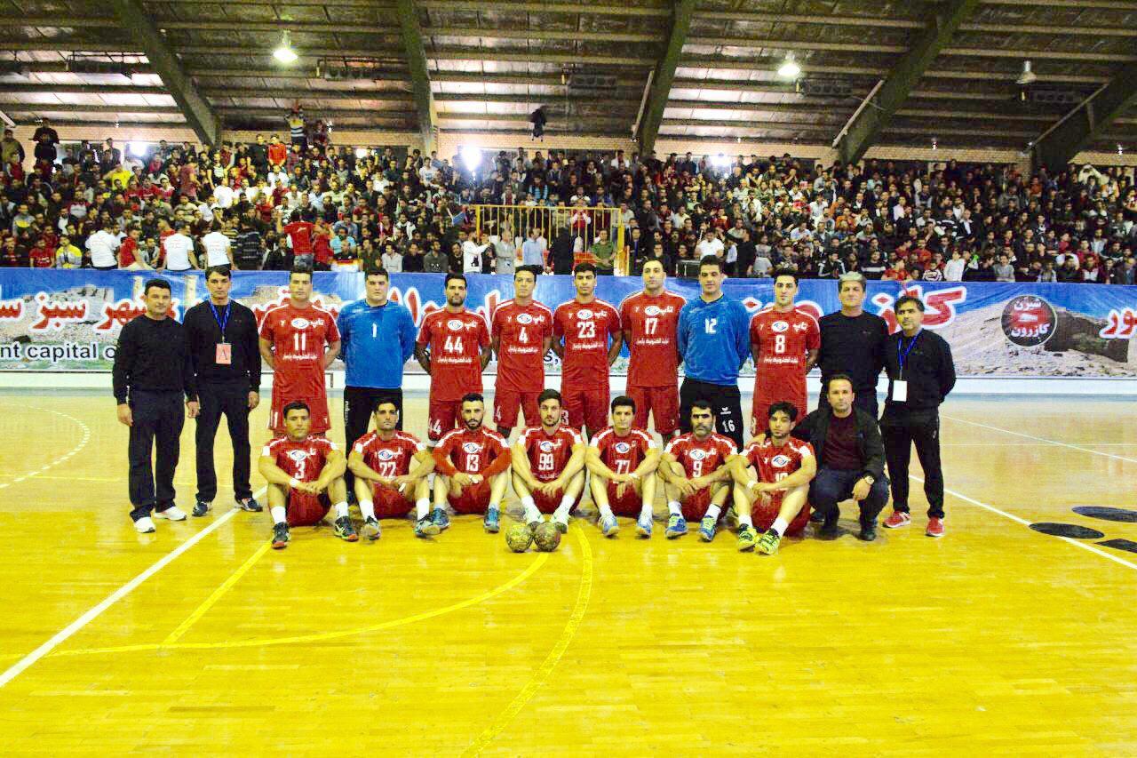 پایان لیگ هندبال کشور و برتری کازرون در مقابل صدر نشین پایان لیگ هندبال کشور و برتری کازرون در مقابل صدر نشین