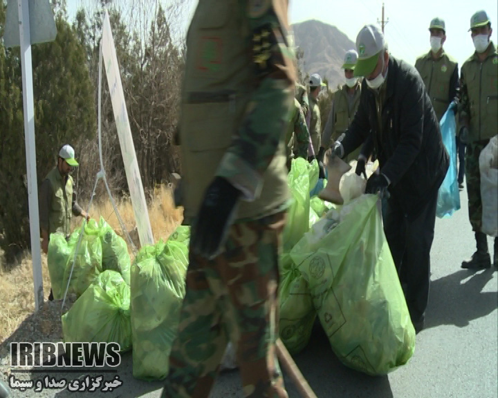 مشارکت مردم ومسئولان درپاک سازی محیط زیست+فیلم