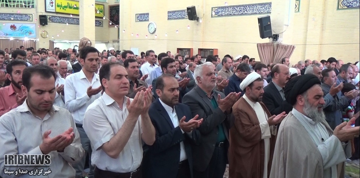 برگزاری نماز باشکوه عید سعید فطر در سنندج