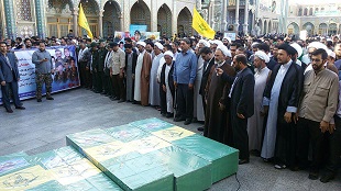 تشییع شش شهید مدافع حرم