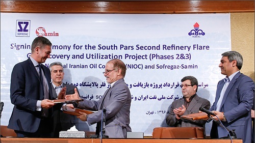 گازهای مشعل فازهای 2 و 3 پارس جنوبی جمعآوری و بازیابی میشود گازهای مشعل فازهای 2 و 3 پارس جنوبی جمعآوری و بازیابی میشود