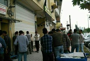 پایان تجمع اعتراض آمیز کارگران شهرداری آمل