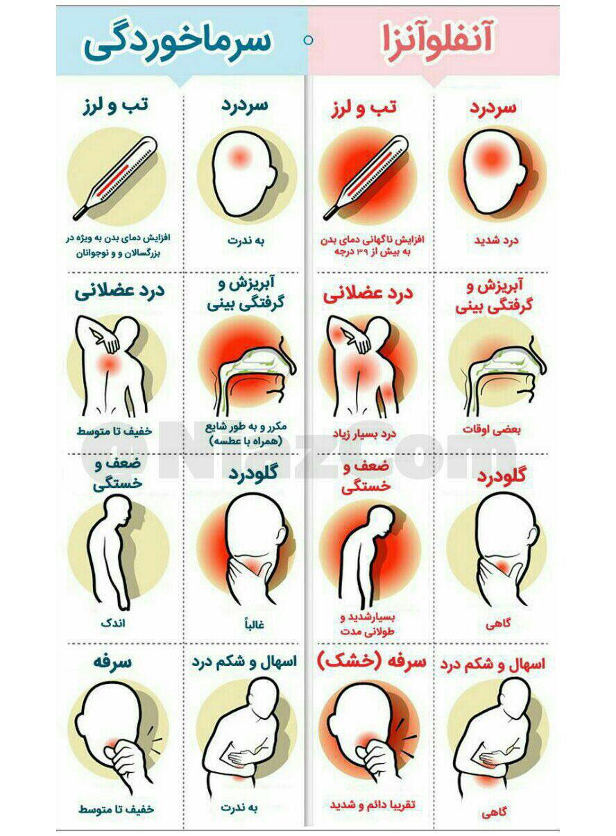 چطوری بفهمیم سرماخوردیم یا آنفلوآنزا گرفتیم؟ چطوری بفهمیم سرماخوردیم یا آنفلوآنزا گرفتیم؟
