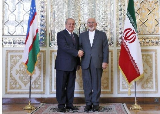 دیدار وزرای خارجه ایران و ازبکستان در تهران