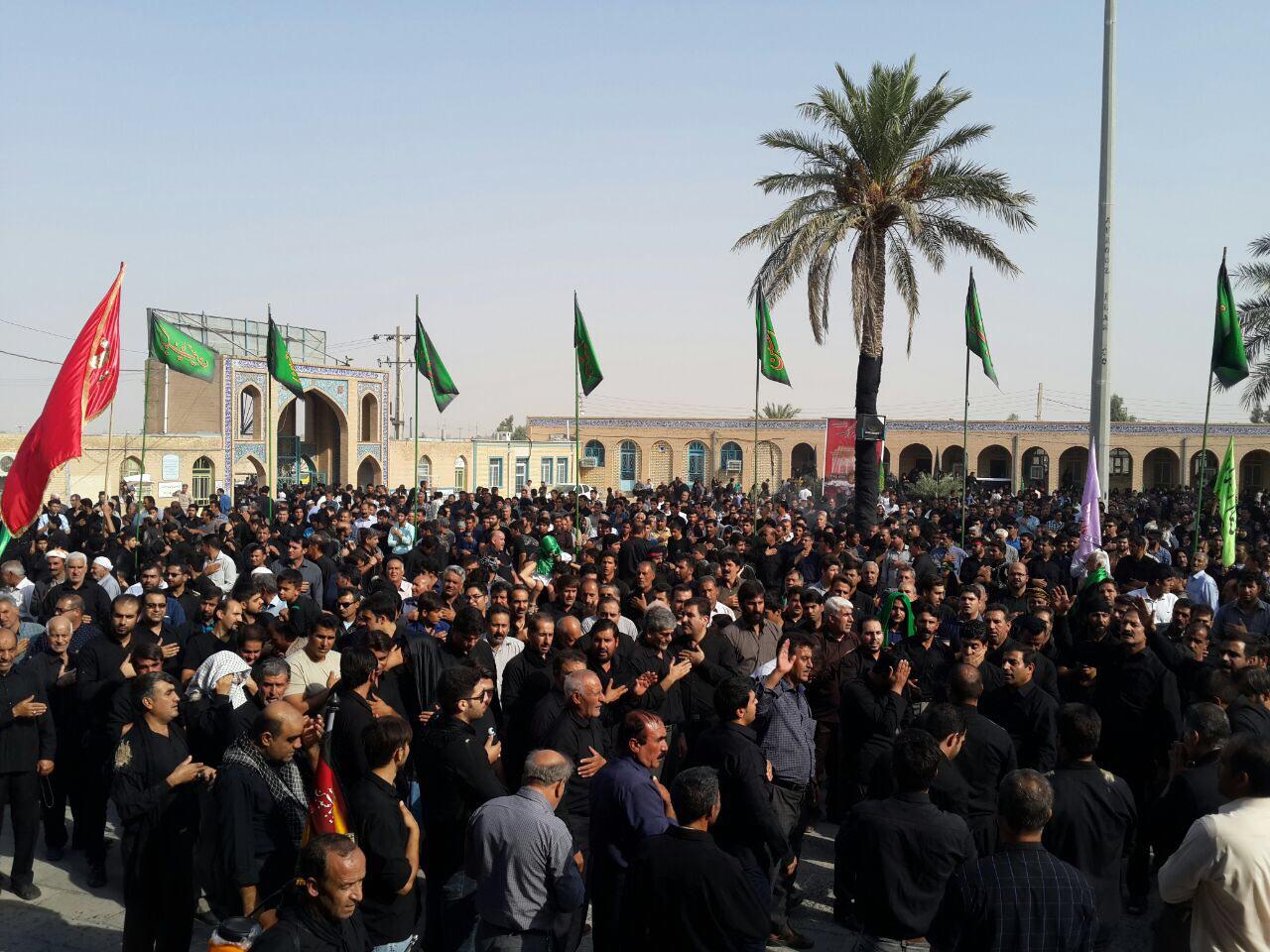 عاشورای حسینی در مناطق مختلف استان + گزارش