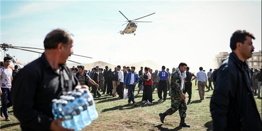 اهداء حقوق کارکنان آبفای روستایی به زلزله زدگان