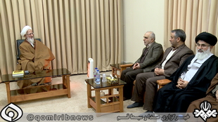 دیدار وزیر اقتصاد با مراجع عظام