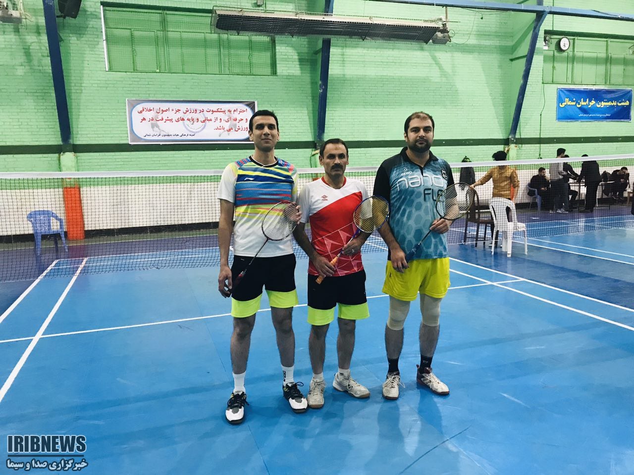 برگزاری مسابقات انتخابي بدمينتون كاركنان دولتي خراسان شمالی