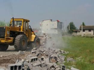 قلع و قمع بیش از 60 مورد تغییر کاربری غیرمجاز در تنکابن