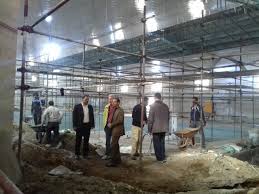 تست آبگیری کاسه استخر آبگرم باران کاشمر