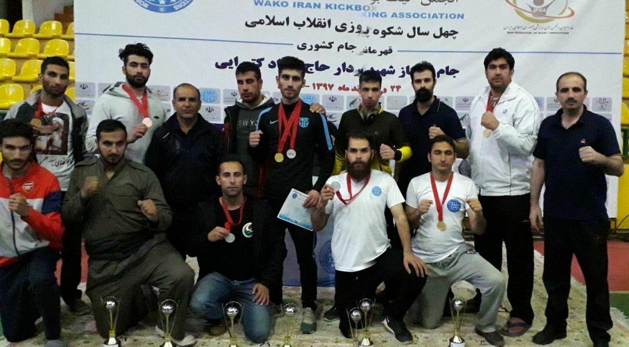 6 طلا و چهار نقره حاصل کار رزمی کاران استان کرمانشاه