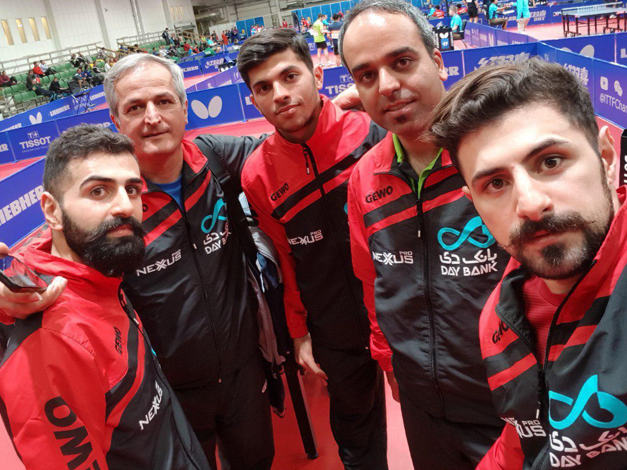 صعود تاریخی پینگ پنگ ایران به دسته یک جهان