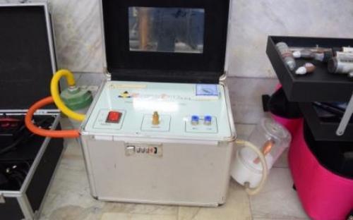 توقیف دستگاههای غیر مجاز آرایشگاه زنانه