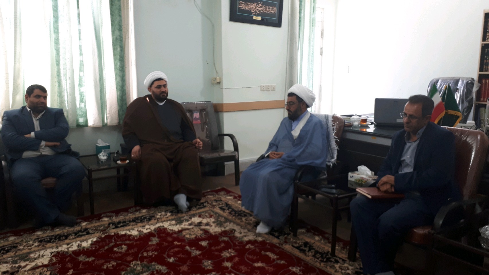 بازدید مدیرکل کتابخانه های استان خراسان رضوی از کتابخانه های شهرستان فریمان