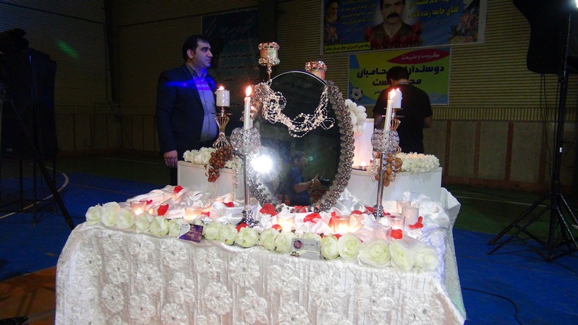 برپایی جشن سنتی ازدواج در رضوانشهر