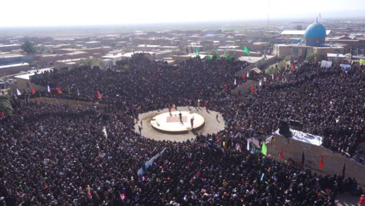 برپایی بزرگترین تعزیه خوانی کشور در فدیشه نیشابور