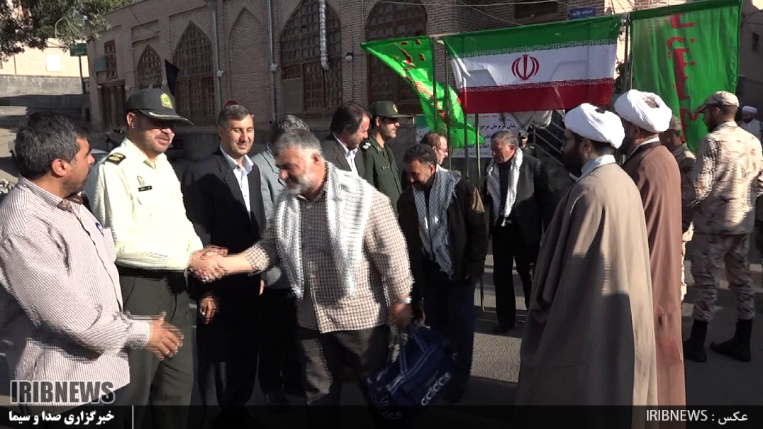 اعزام کاروان راهیان نور گرمی و نمین