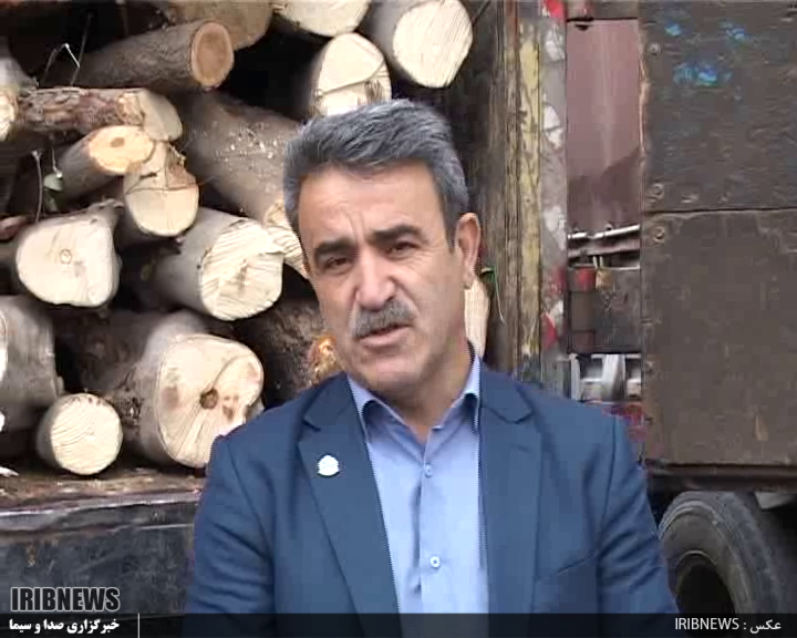 کشف 13 تن چوب آلات قاچاق جنگلی در استان اردبیل