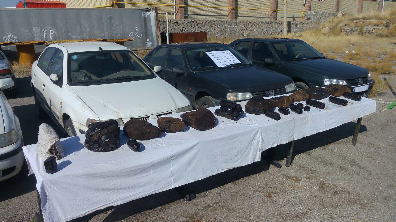 کشف 115 کیلو مواد مخدر در هشترود