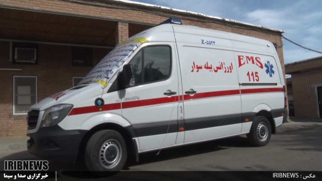 تحویل یک دستگاه آمبولانس به مرکز فوریتهای پزشکی بیله سوار