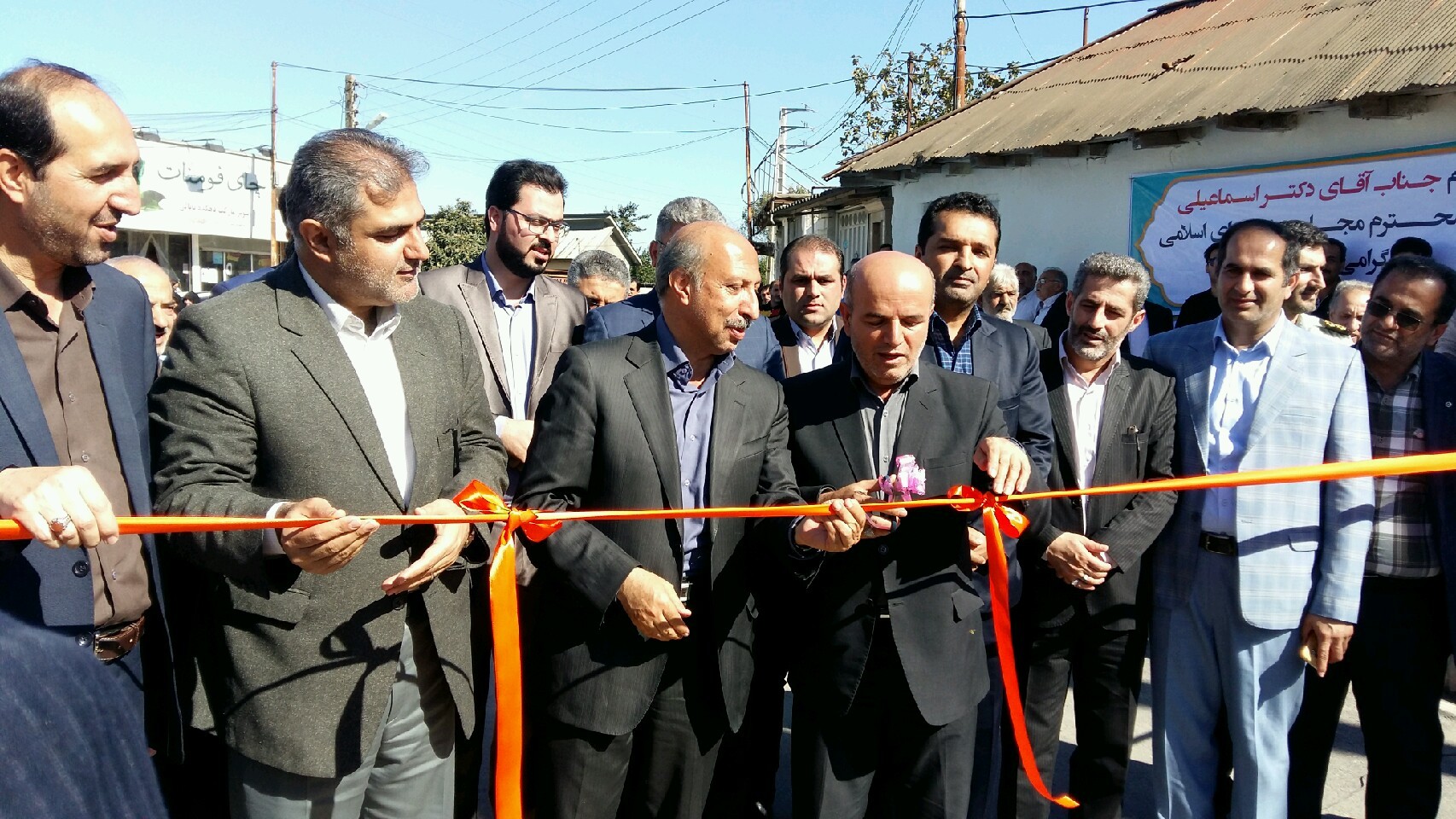 افتتاح طرح هادی روستاهای ورازده علیا و باریکلا چمستان