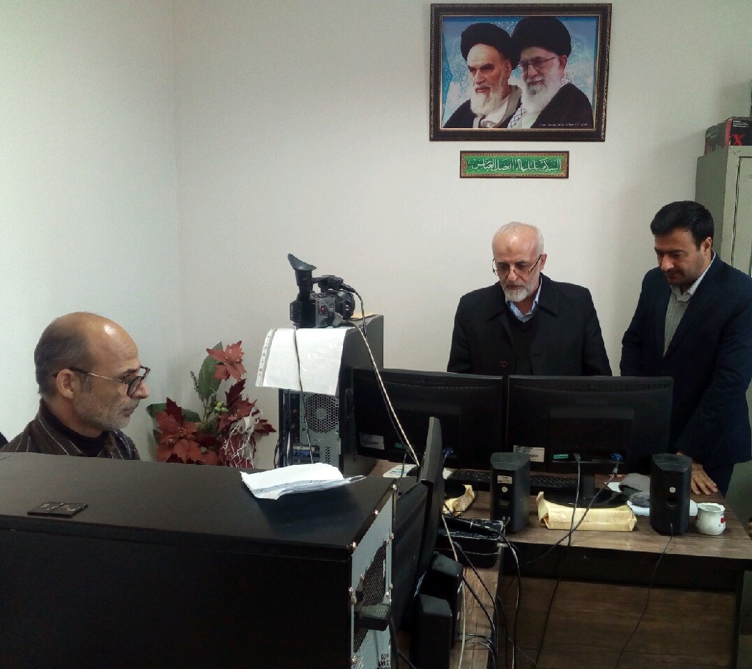 بازدید مدیر کل صدا و سیمای خراسان رضوی از دفتر خبر و فرستنده رادیویی سبزوار