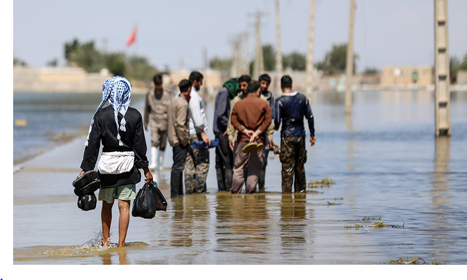 تخلیه تمام روستاهای شادگان از آب