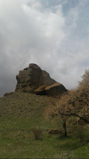 پیکره انسانی نمای بابا داوود عنبران ثبت می شود