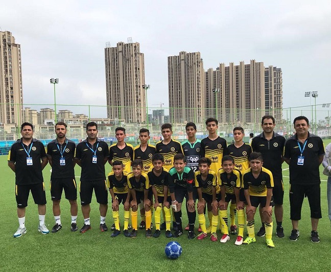 صعود نونهالان سپاهان به مرحله بعدی رقابتهای گوتیای چین صعود نونهالان سپاهان به مرحله بعدی رقابتهای گوتیای چین