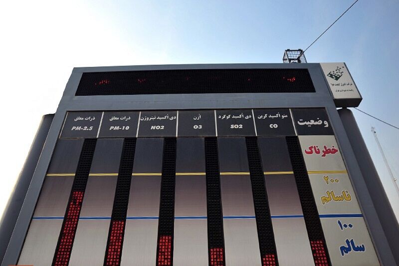 به روز رسانی و راه اندازی سامانه سنجش و آنالیز آلودگی هوا