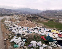 وضعیت زشت انباشت زباله در مناطق مختلف یاسوج
