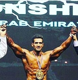 قهرمانی ورزشکار خوزستانی در مسابقات پرورش اندام جهان