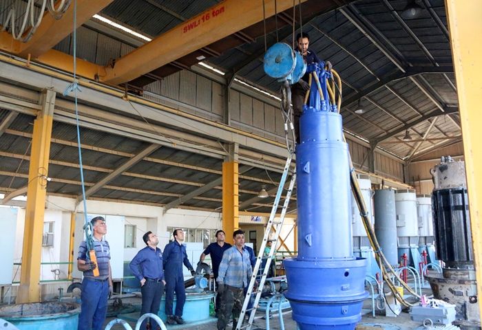 تعمیرات اساسی سه پمپ در شرکت آب جنوب شرق تعمیرات اساسی سه پمپ در شرکت آب جنوب شرق