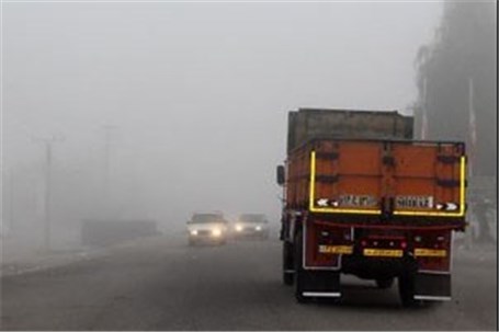 کاهش دید در محورهای کوهستانی کردستان