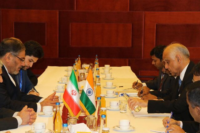دیدار معاون مشاور امنیت ملی هند با شمخانی