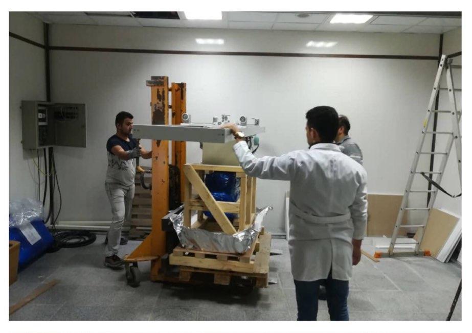 یک دستگاه رادیولوژی دیجیتال استقرار یافت یک دستگاه رادیولوژی دیجیتال استقرار یافت