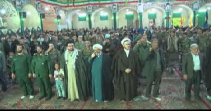 اعلام برائت از اغتشاشگران در میبد اعلام برائت از اغتشاشگران در میبد