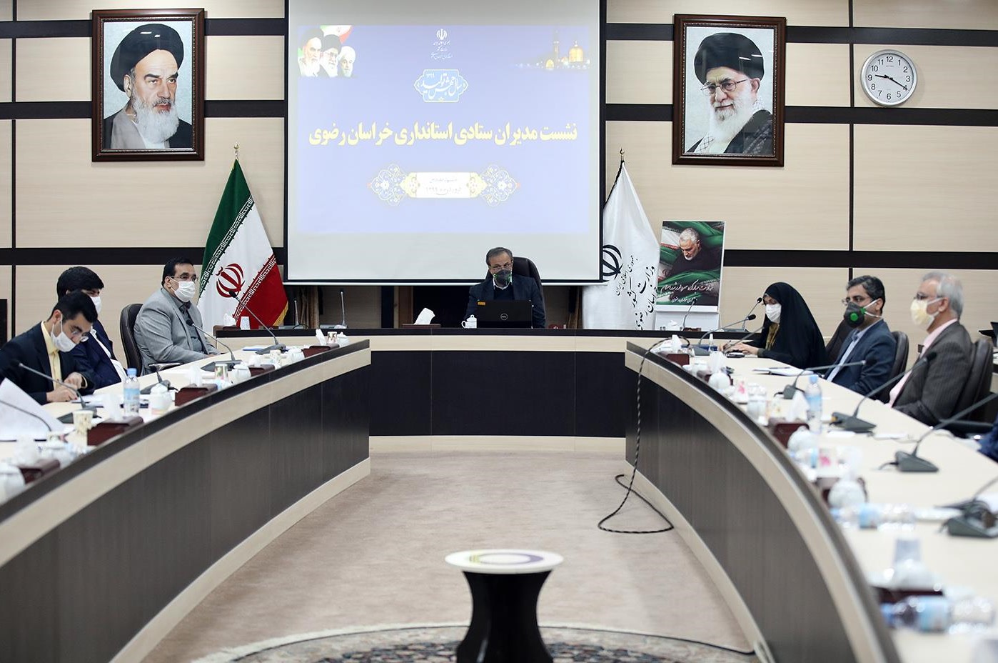 تاکید استاندار خراسان رضوی بر تسهیل فرآیند دریافت مجوزهای کسب و کار واحدهای تولیدی تاکید استاندار خراسان رضوی بر تسهیل فرآیند دریافت مجوزهای کسب و کار واحدهای تولیدی