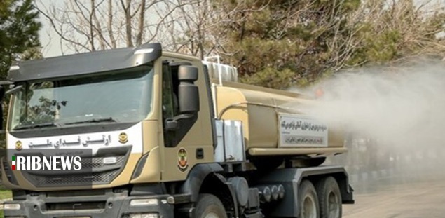 آمادگی یگان های خودرویی ارتش برای مقابله با کرونا آمادگی یگان های خودرویی ارتش برای مقابله با کرونا