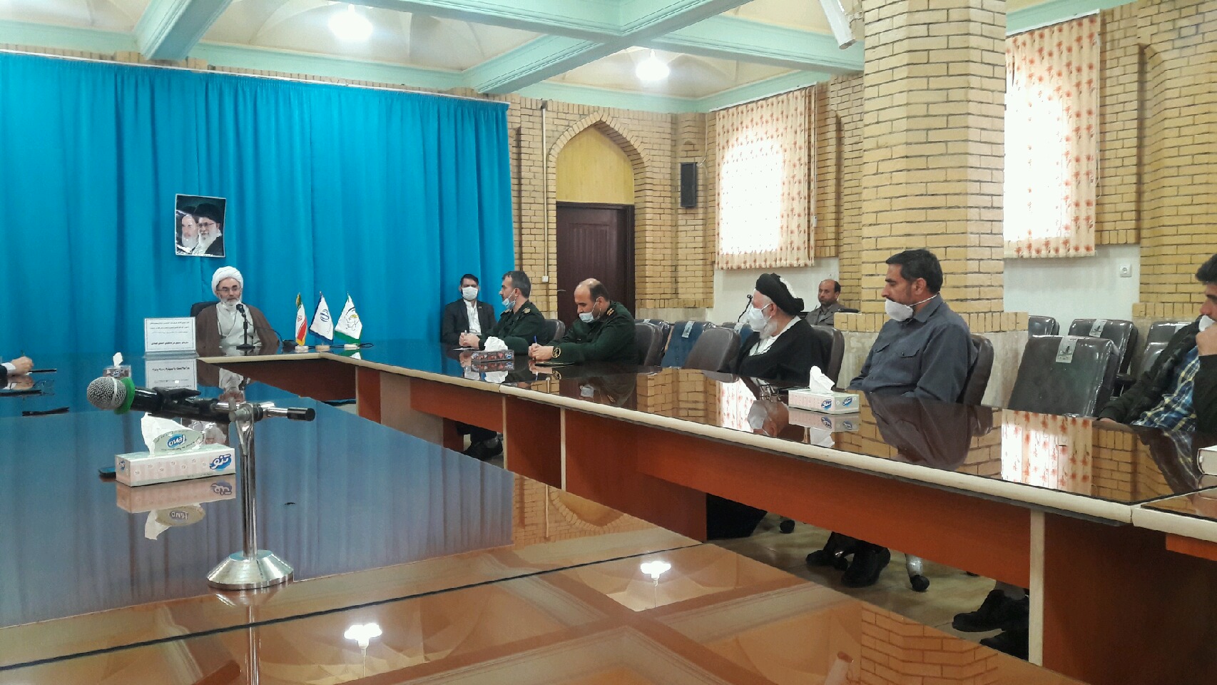 دیدار هیات اندیشه ورز سازمان بسیج فرهنگیان با آیت الله فلاحتی