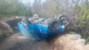 2 کشته و 2 مجروح در واژگونی وانت نیسان در زنجان 2 کشته و 2 مجروح در واژگونی وانت نیسان در زنجان